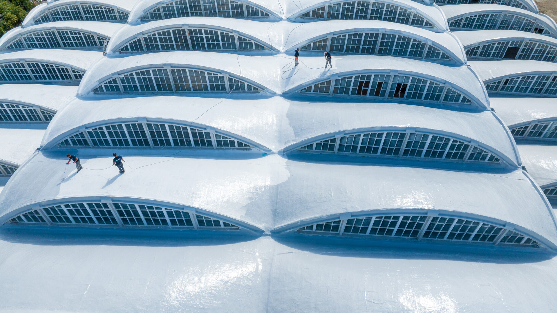 Airless waterproofing application 1